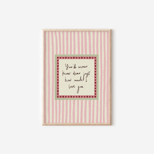 You'll Never Know Pink