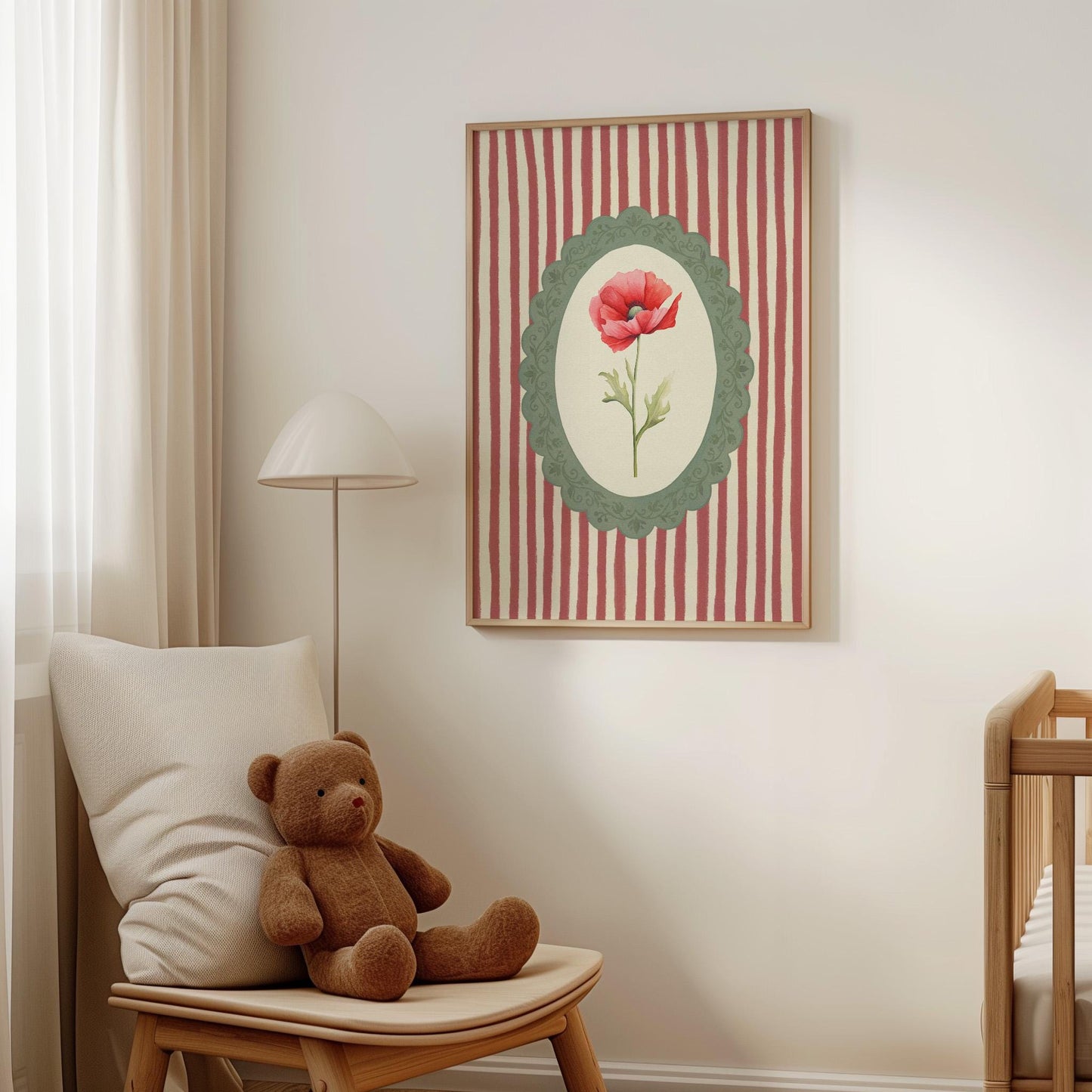 August Birth Flower Poppy