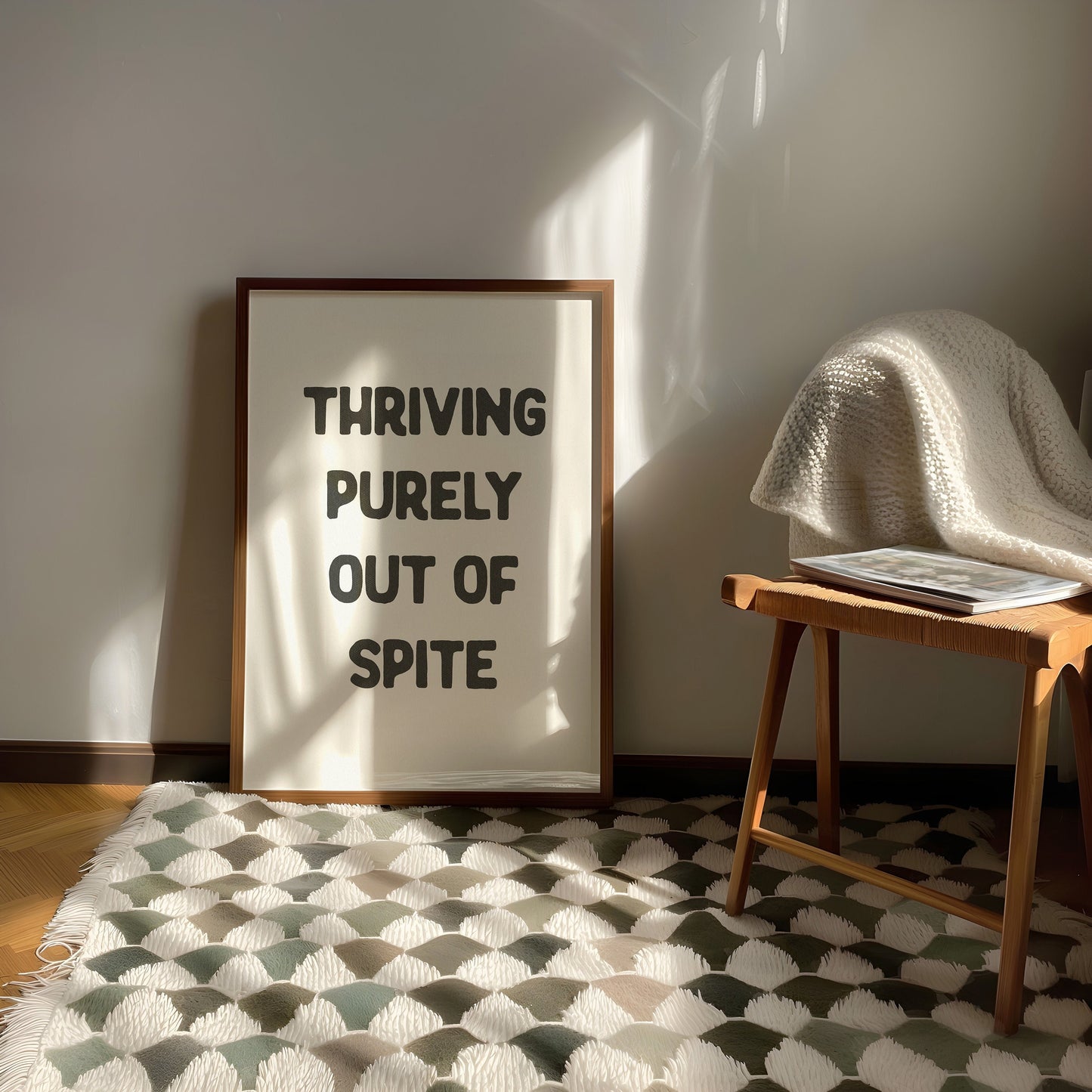 Thriving Purely Out of Spite Print