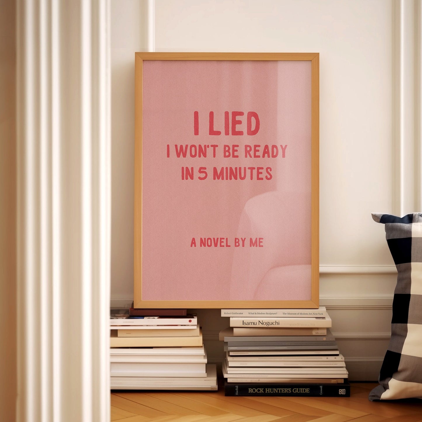 I Lied Print Pink