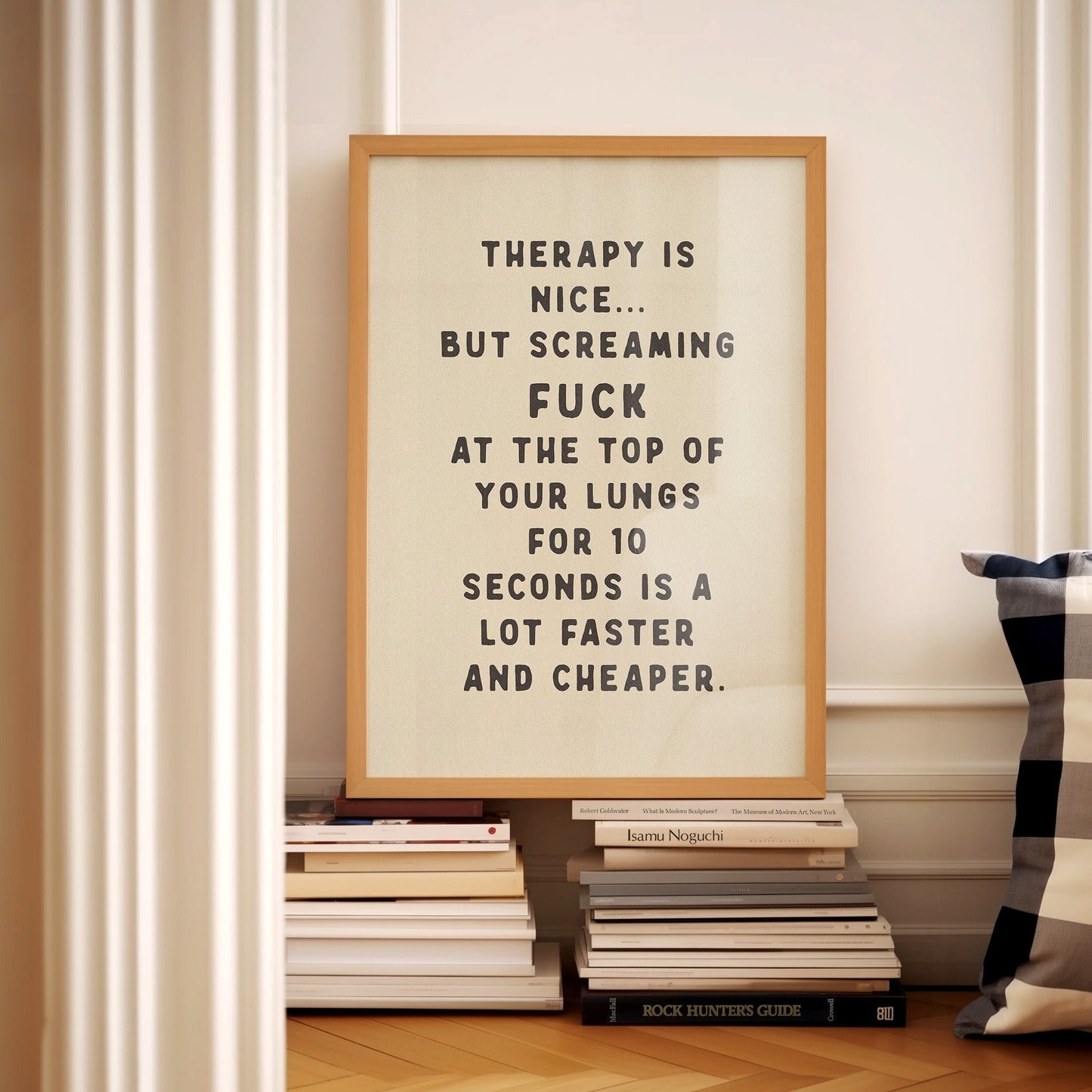 Therapy Is Nice Print