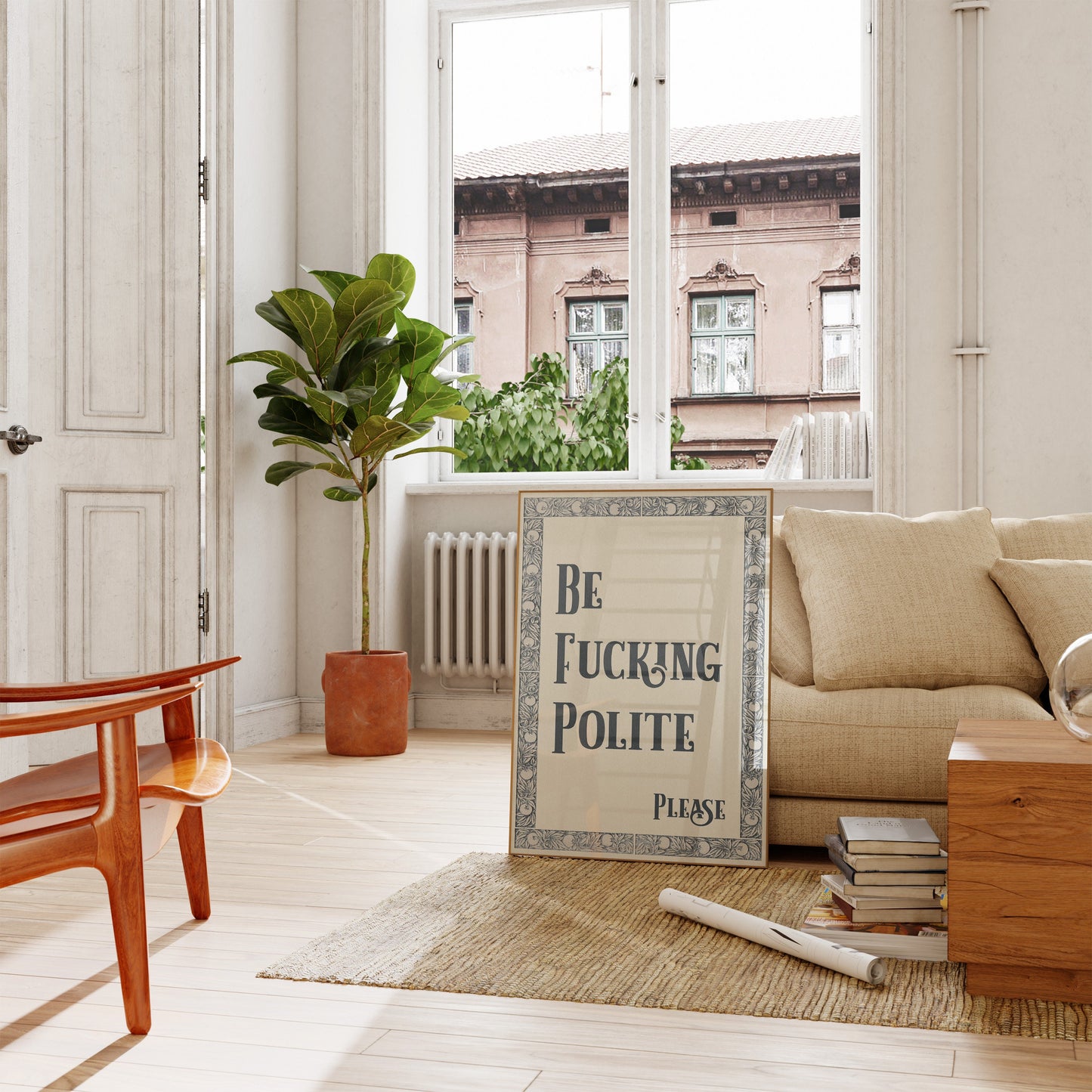 Be Fucking Polite Please Print