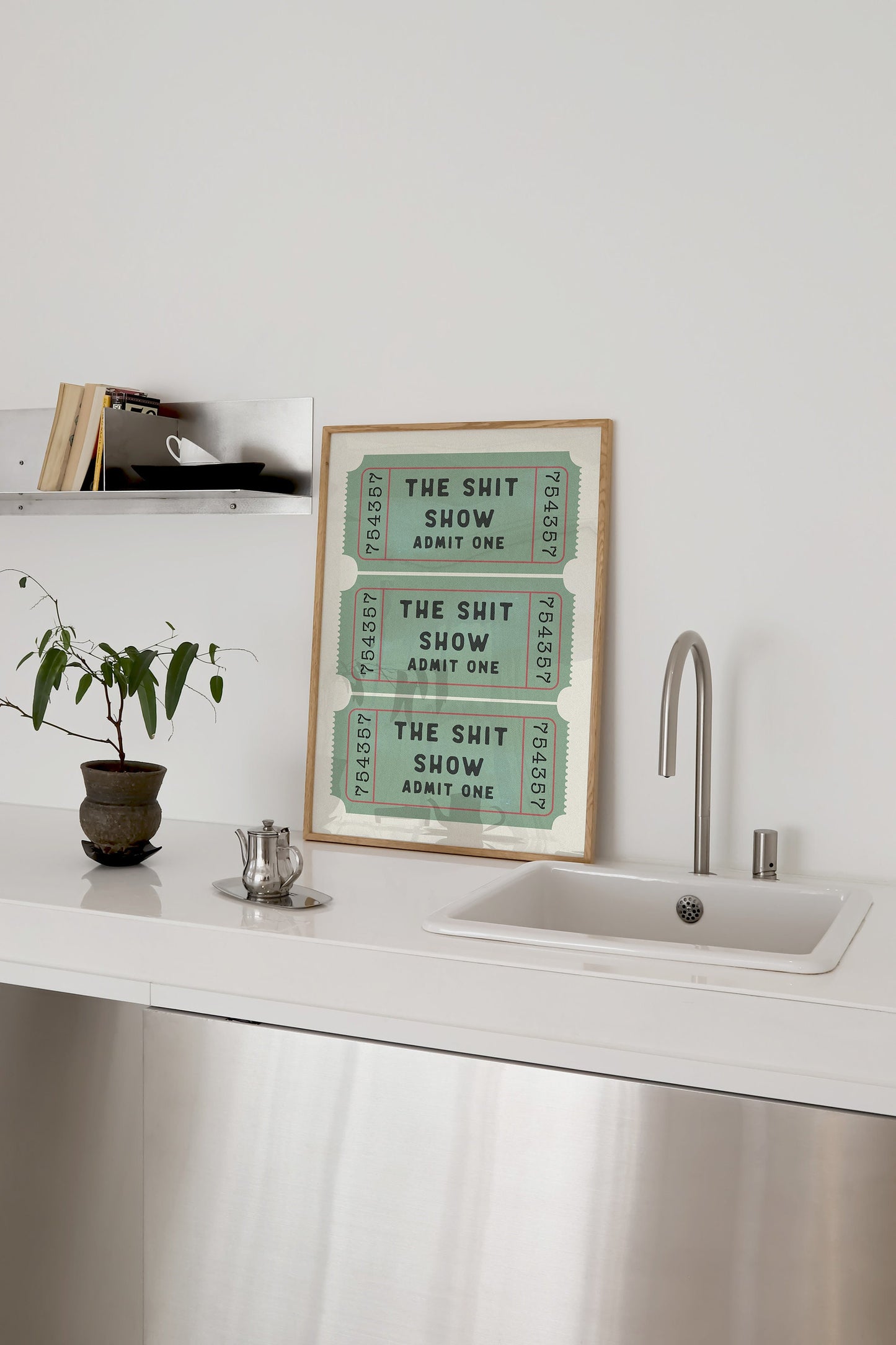 The Shit Show Ticket Print