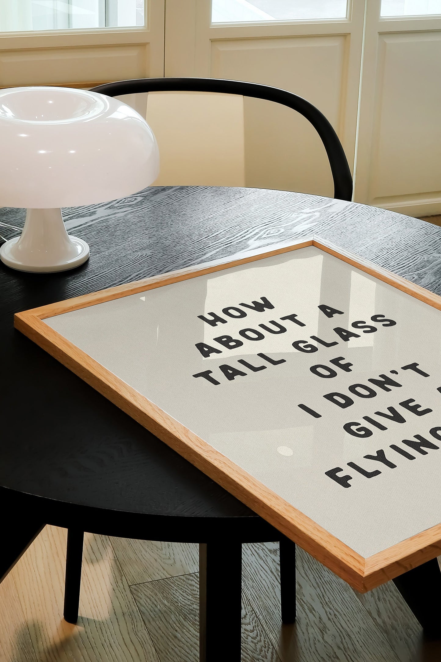 Tall Glass Print