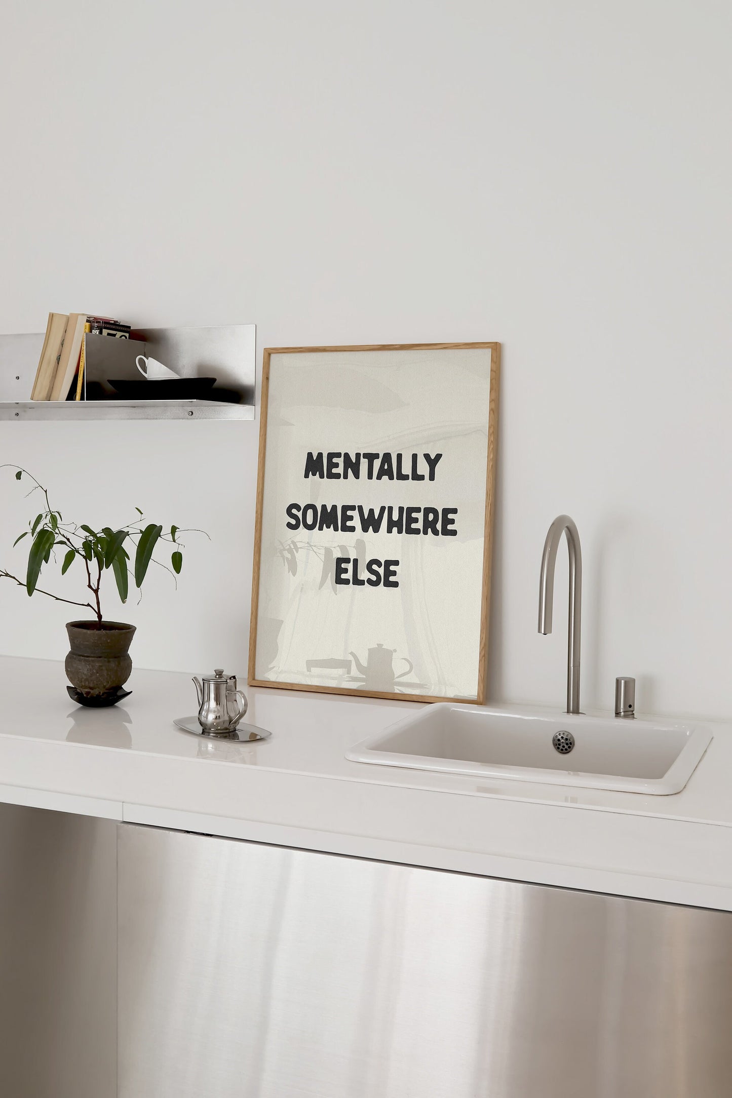 Mentally Somewhere Else Print