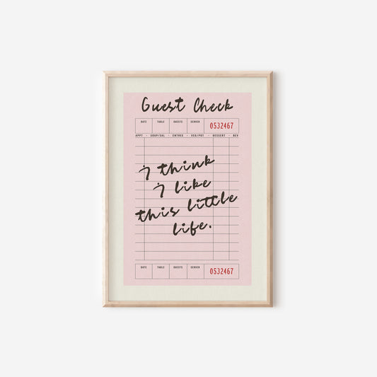 This Little Life Print