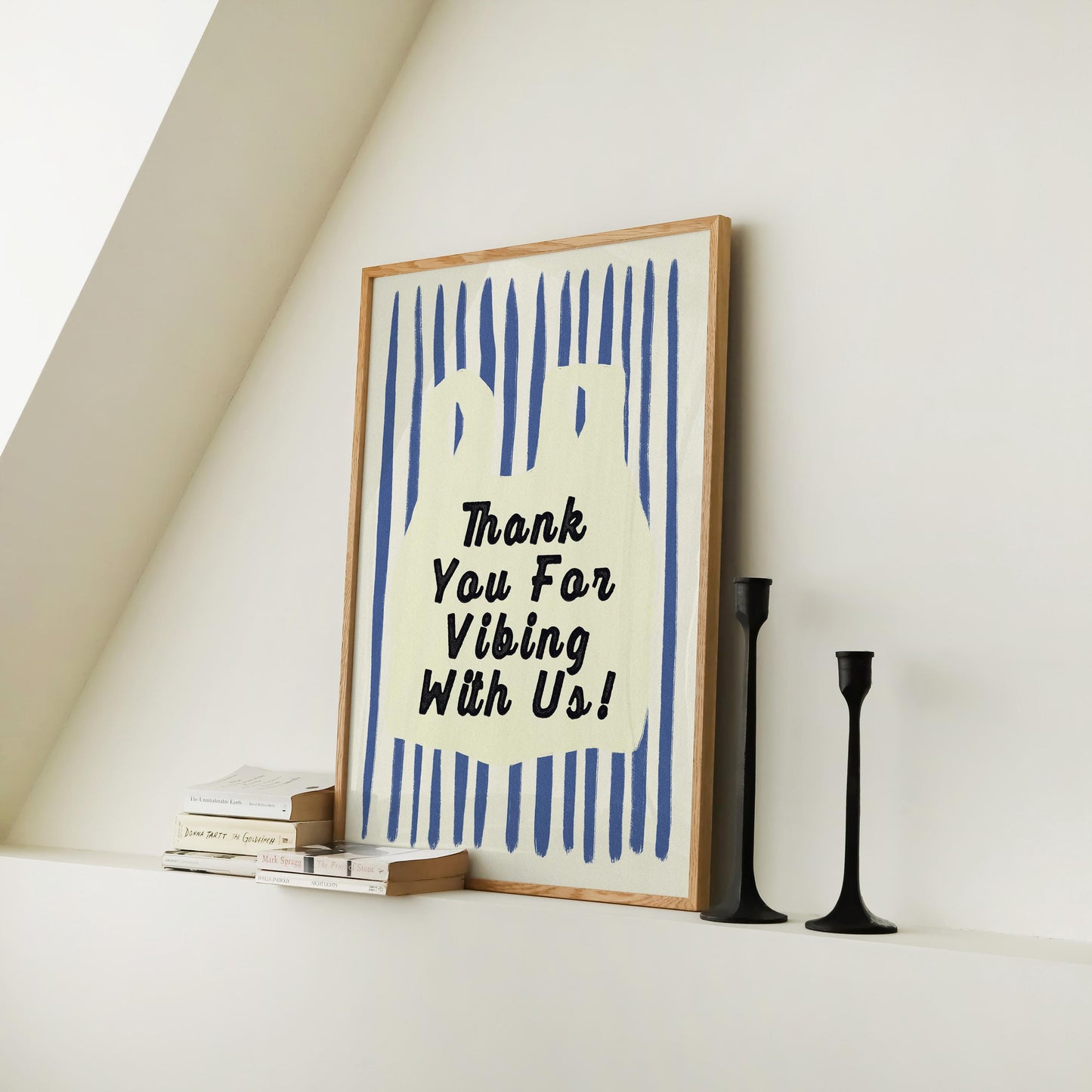 Thank You For Vibing With Us Print