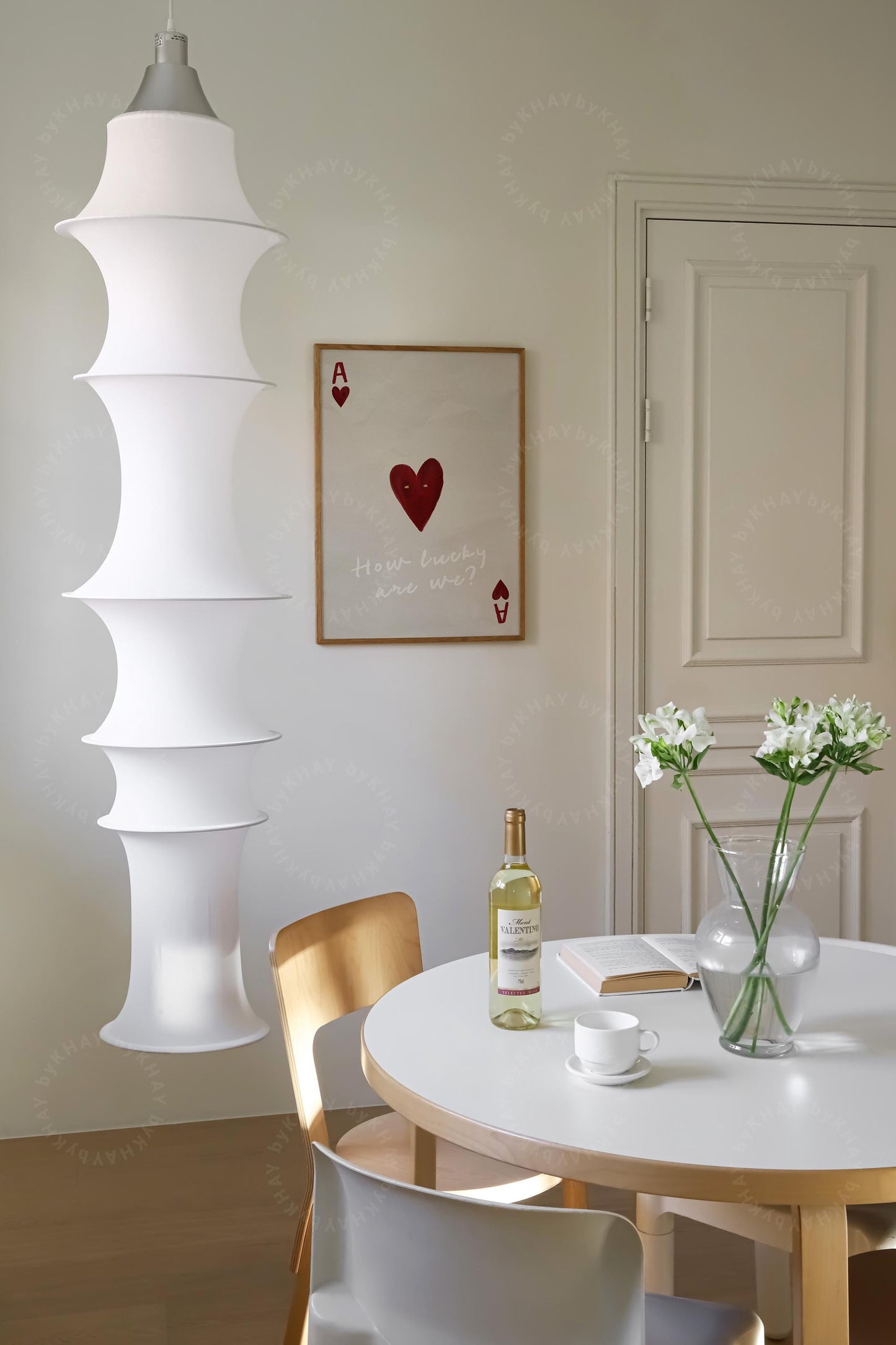 How Lucky Are We Ace of Hearts Print
