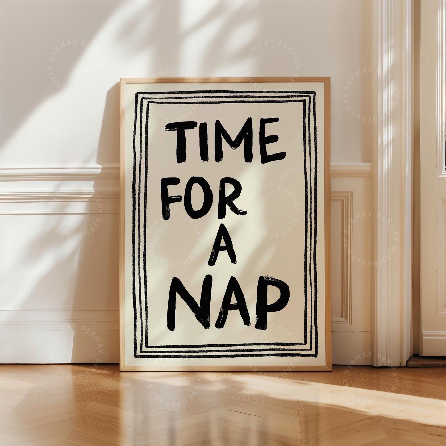 Time For A Nap Print